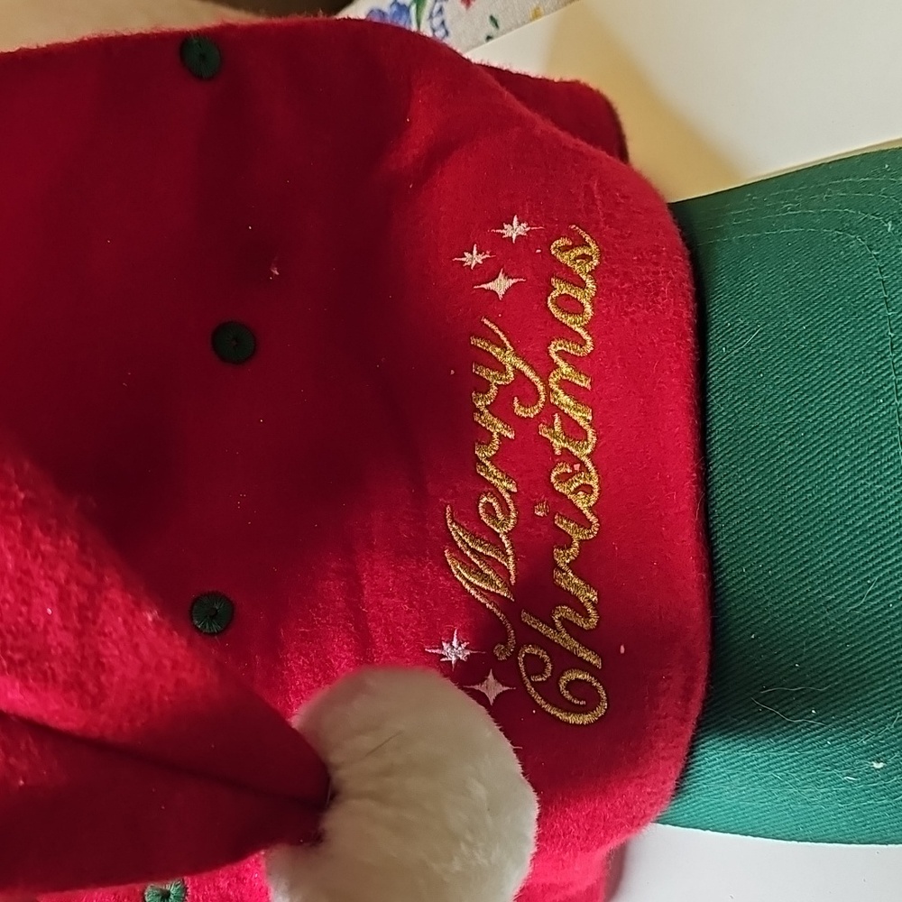 Red Merry Christmas Hat